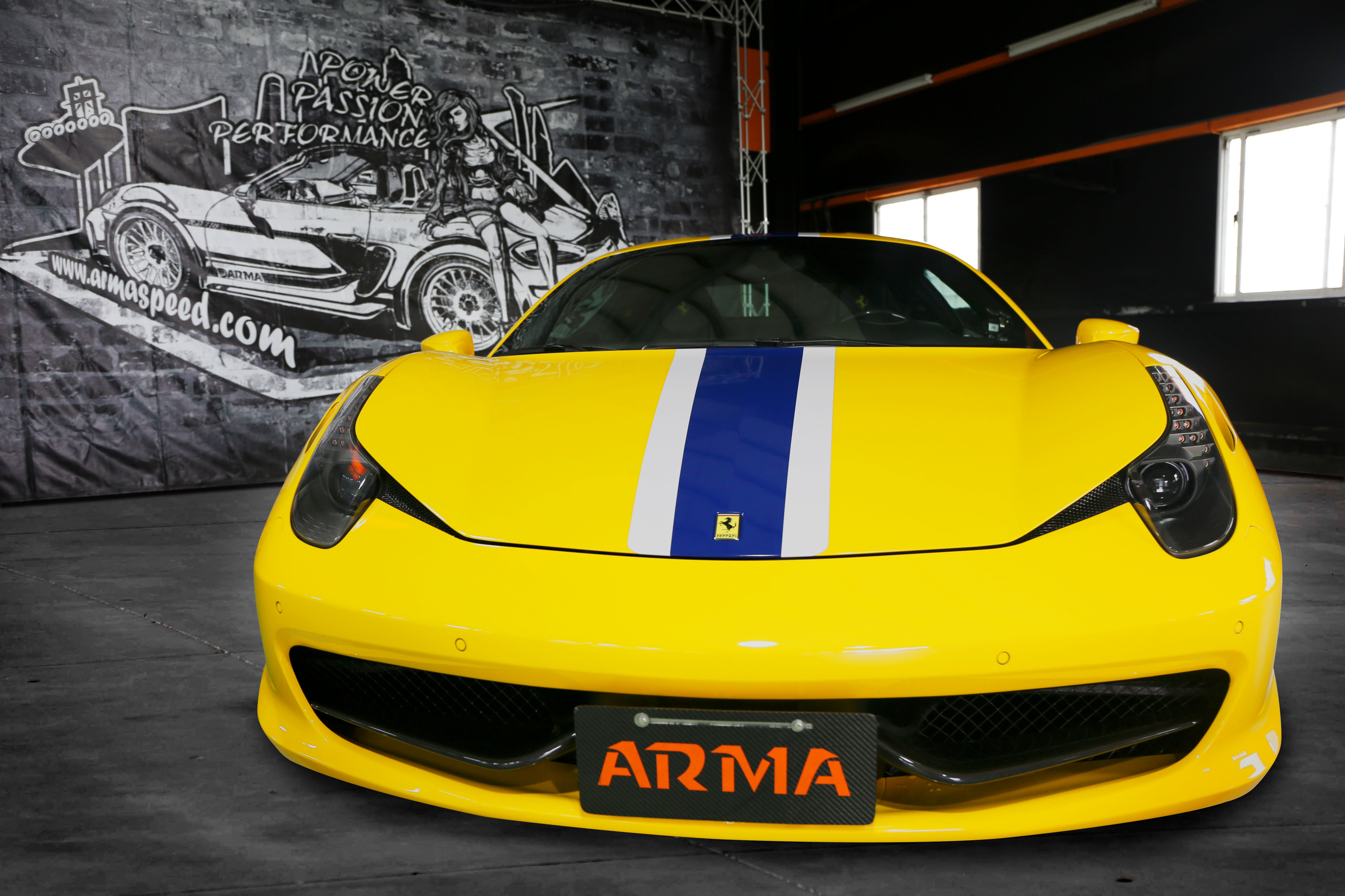 ARMASPEED Ferrari 458 Italia | Carbon Fiber Cold Air Intake