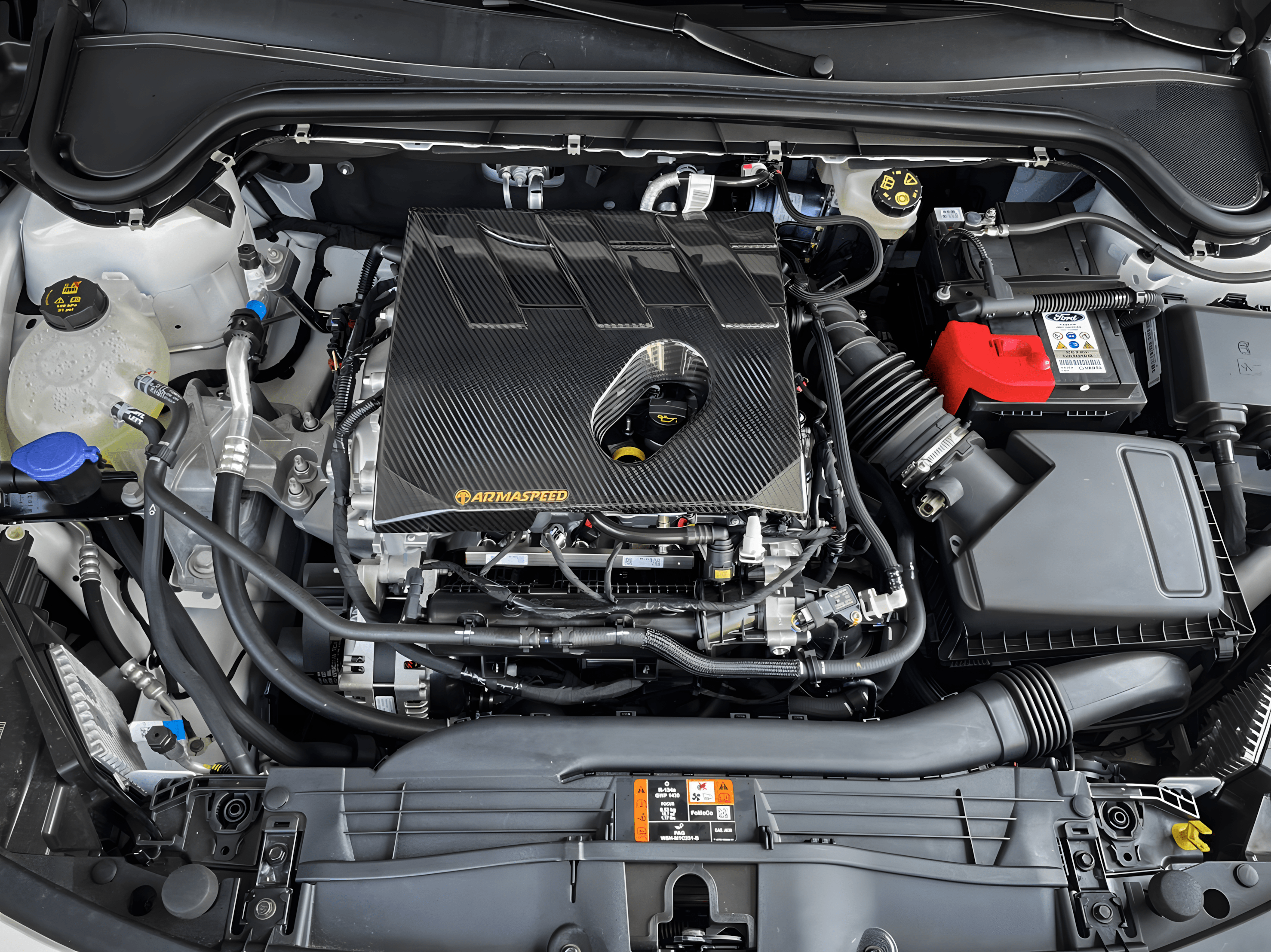 ARMASPEED Ford Focus Mk4 | Carbon Fiber Engine Cover