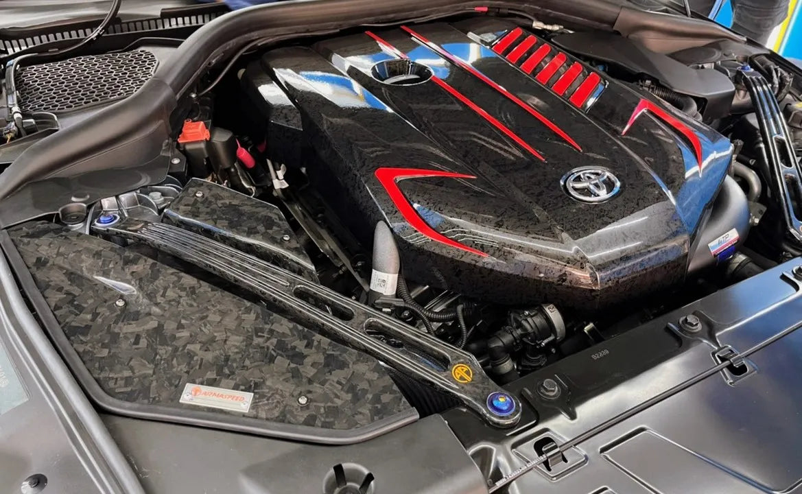ARMASPEED Toyota GR Supra (A90/A91) | Forged Carbon Fiber Strut Bars