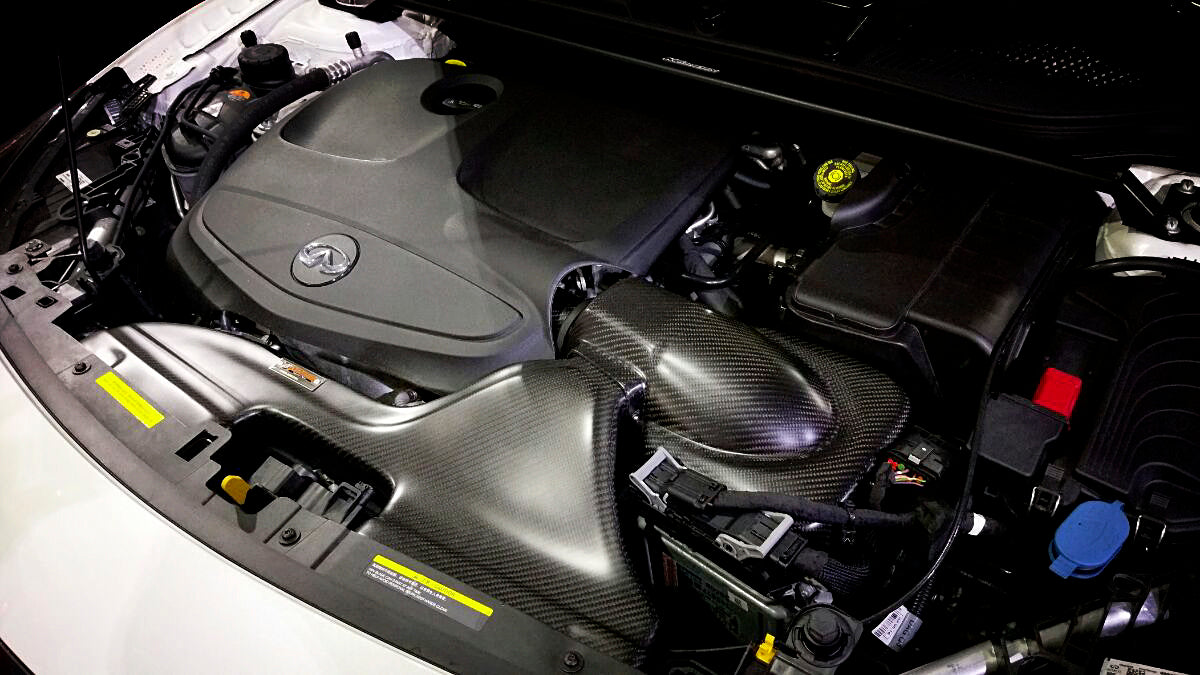 ARMASPEED Infiniti Q30 1.6T 2.0T | Carbon Fiber Cold Air Intake