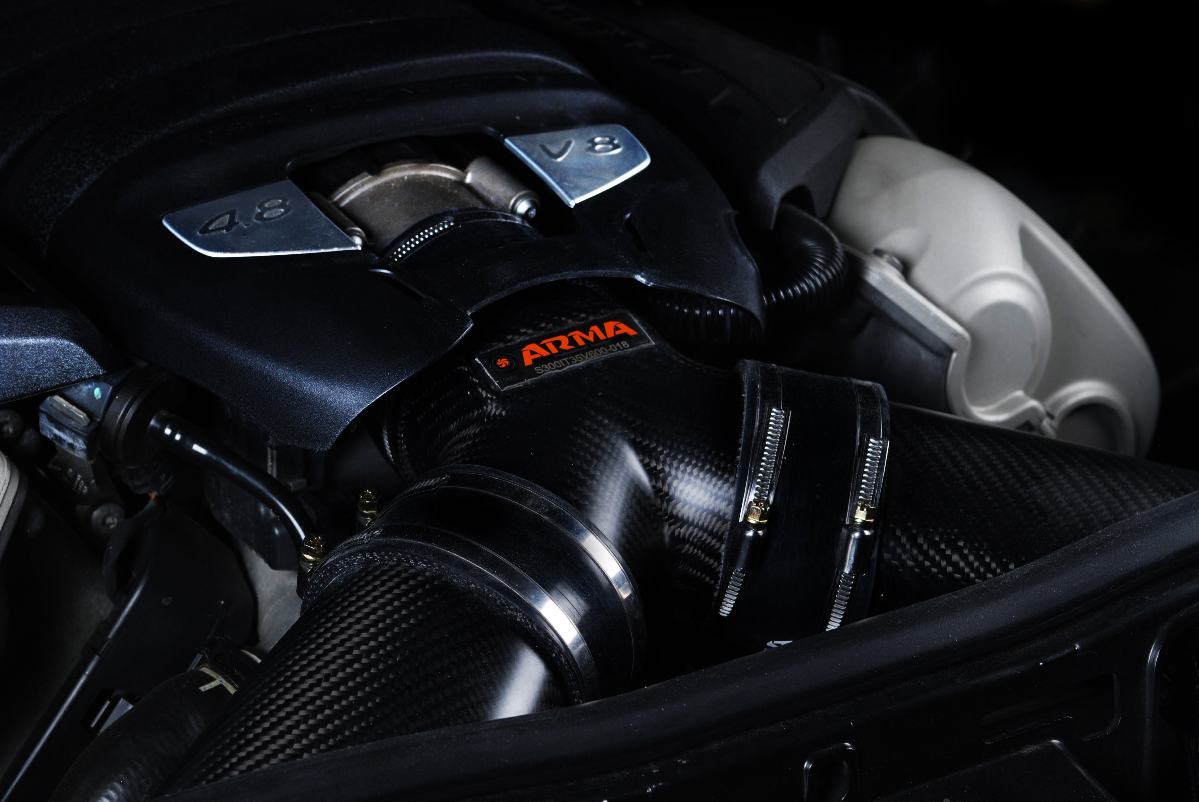 ARMASPEED Porsche Panamera | Carbon Fiber Cold Air Intake