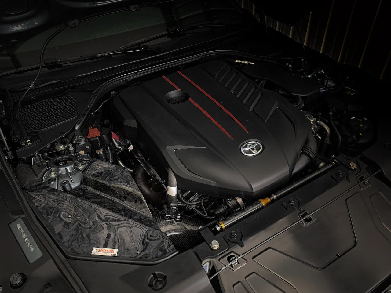 ARMASPEED Toyota Supra | A90 MK5 3.0 | Carbon Fiber Cold Air Intake
