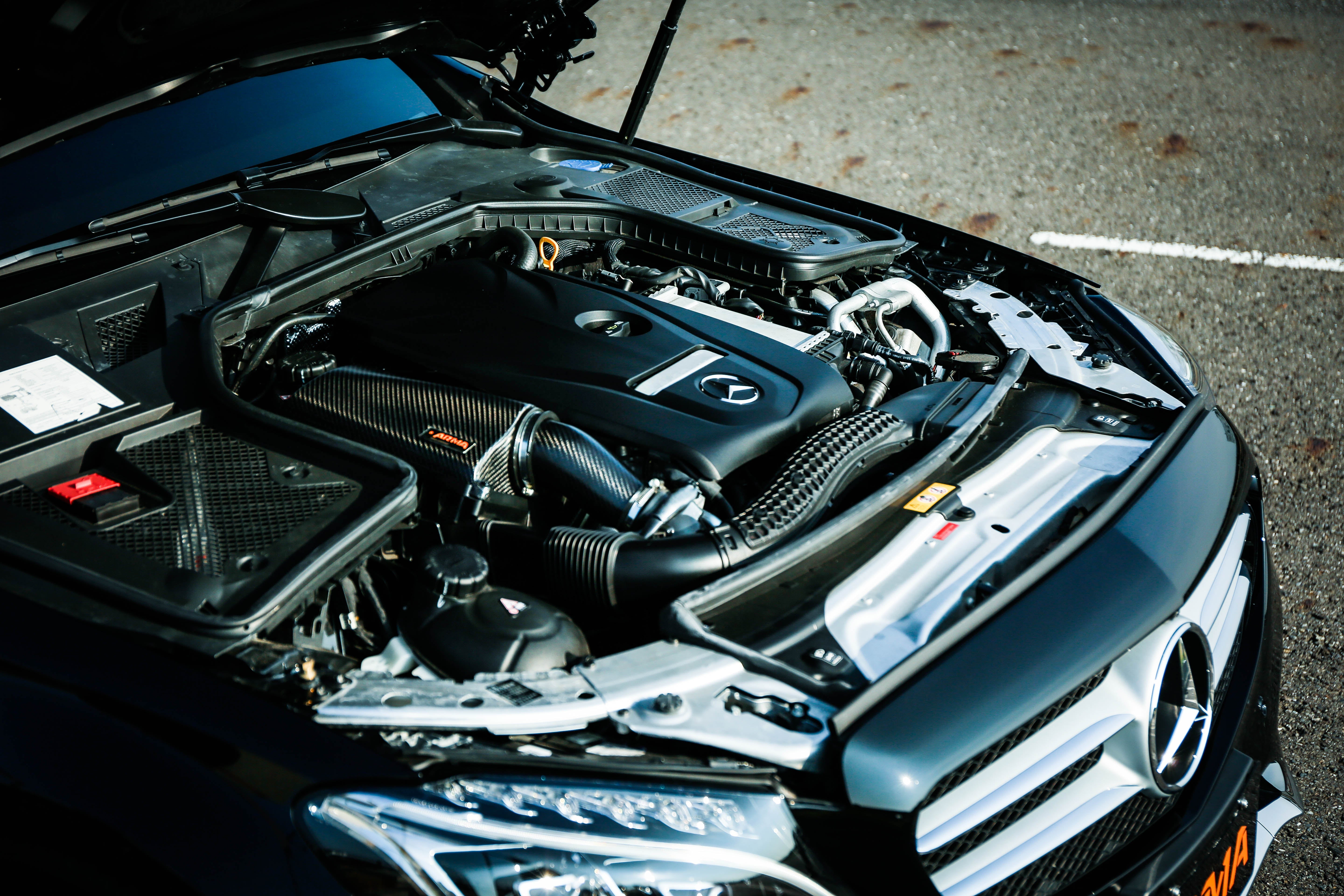 ARMASPEED Mercedes-Benz E Class | E200/E250/E300 | W213 (M274) | Carbon Fiber Cold Air Intake