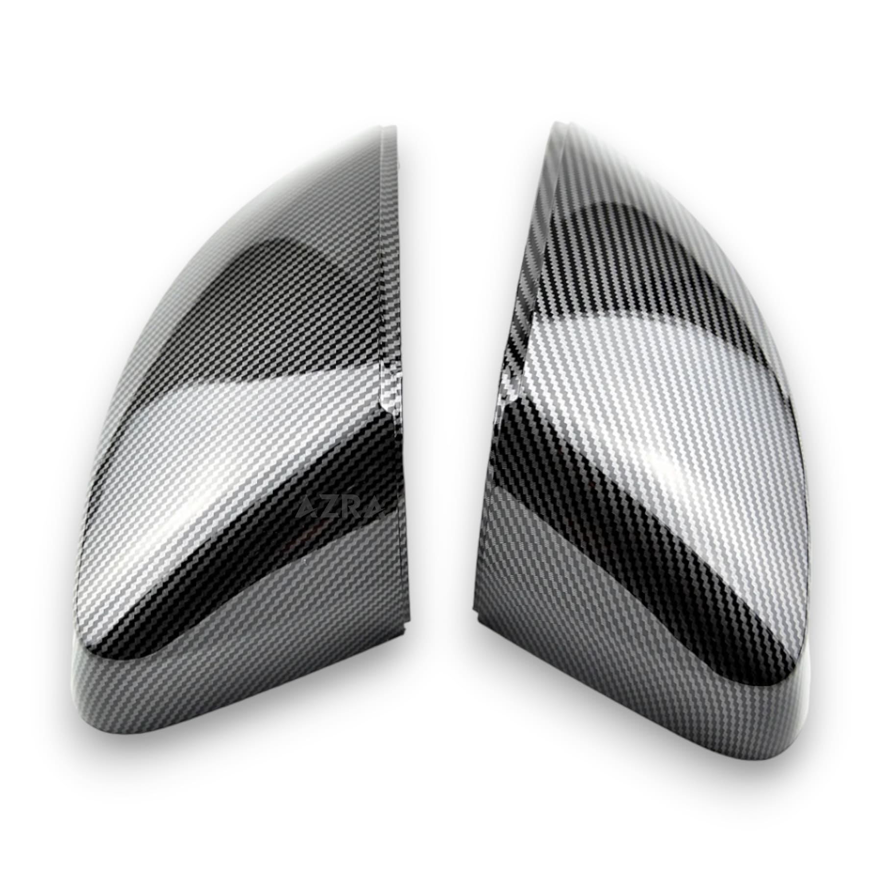 AZRA Audi A3 / S3 / RS3 | 8V | Gloss Black / Carbon Print Mirror Caps | 2013 - 2020 Carbon Print