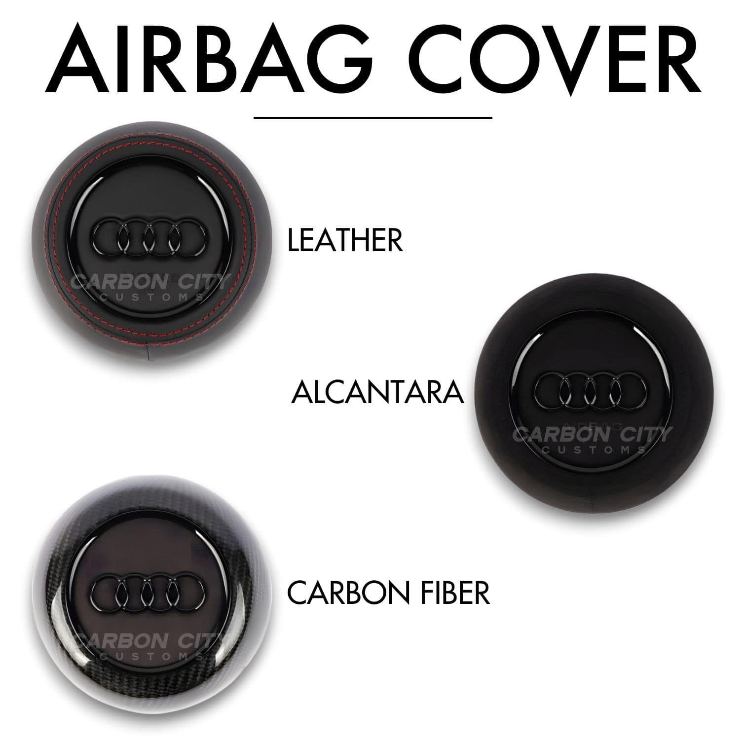 Audi RS Style Customizable Steering Wheel