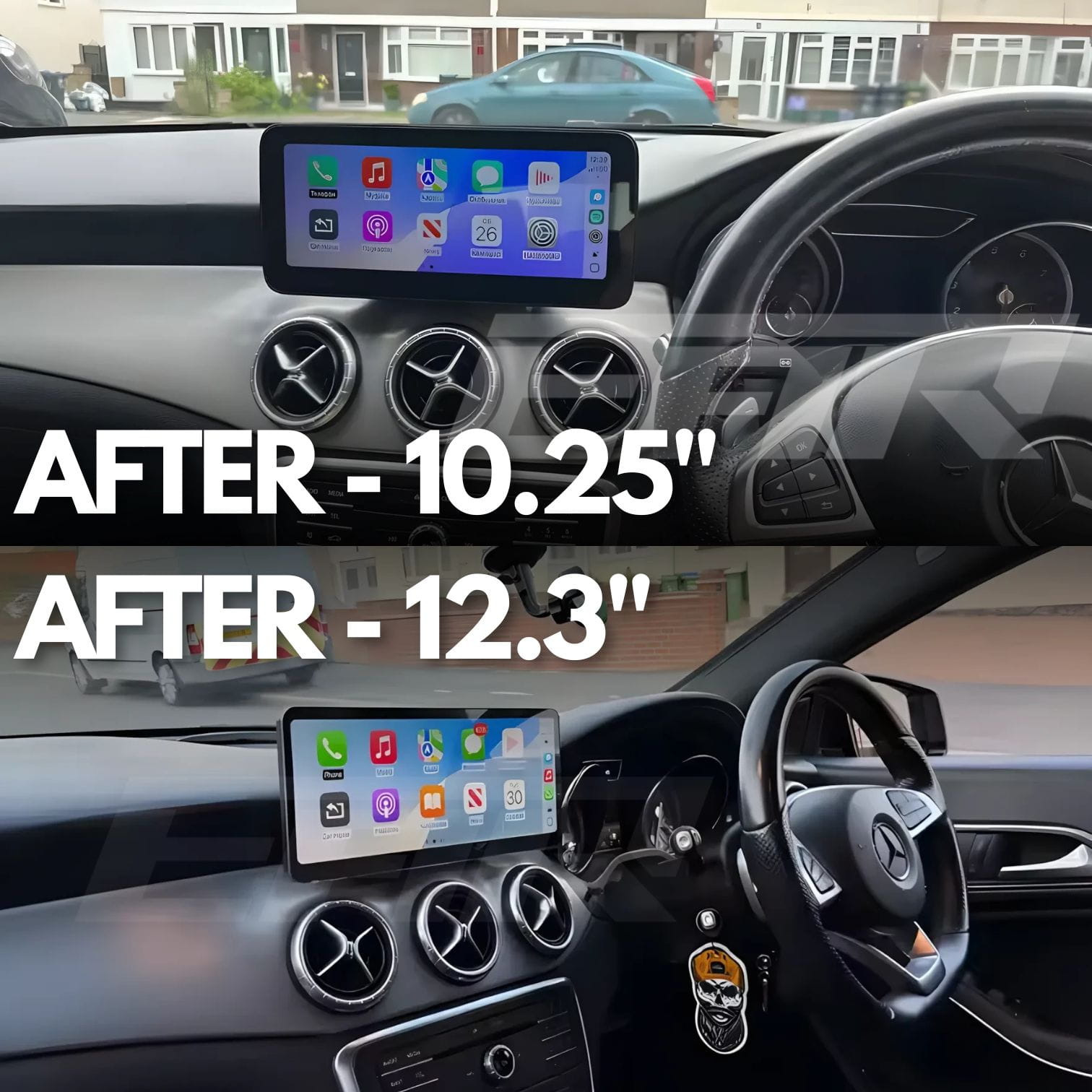 Mercedes Benz A/CLA/GLA Class | W176/C177/X156 | 10.25"/12.3" Linux CarPlay/Android Touchscreen Display | 2013 - 2018