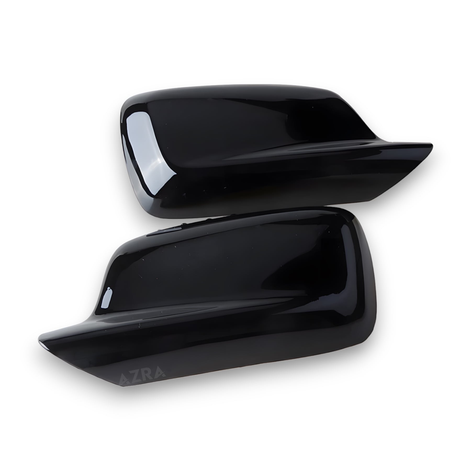 AZRA BMW 3 / 7 Series | E46/E65/E66/E67 | Gloss Black / Carbon Print Mirror Caps | 1999 - 2008 Gloss Black
