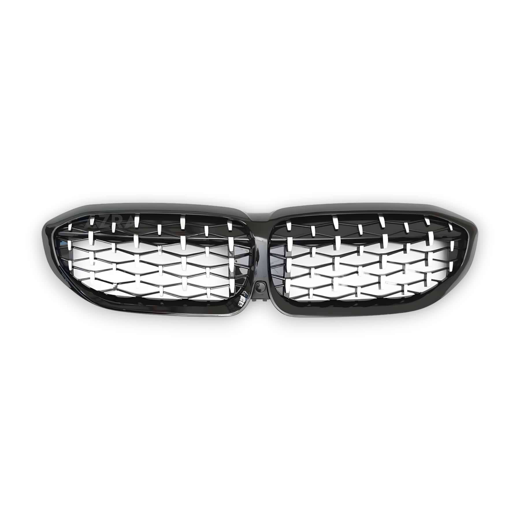 AZRA BMW 3 Series | G20 / G21 | Front Grille | 2018 - 2021 Diamond | Gloss Black Chrome