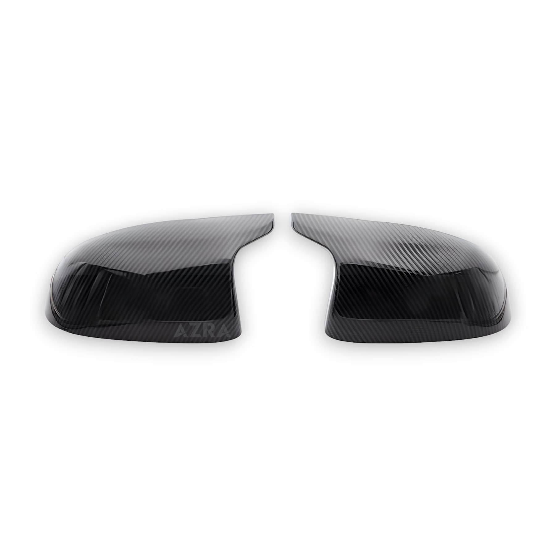 AZRA BMW X3 / X4 / X5 / X6 LCI | F15 / F16 / F25 / F26 | Gloss Black / Carbon Print Mirror Caps | 2014 - 2018 Carbon Print