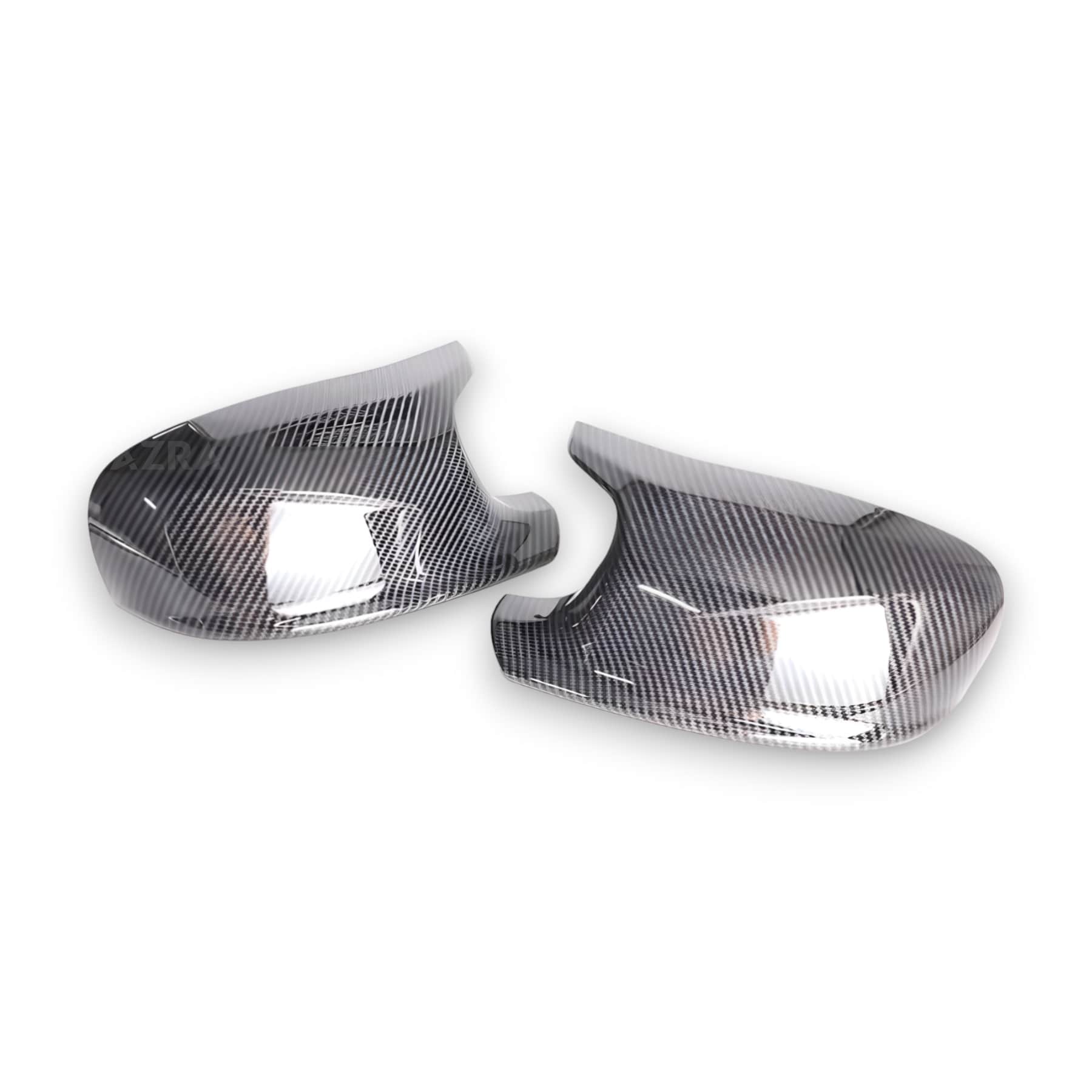 AZRA BMW X1/X3 | E84/F25 Pre-LCI | Gloss Black / Carbon Look Mirror Caps | 2009 - 2013 Carbon Look