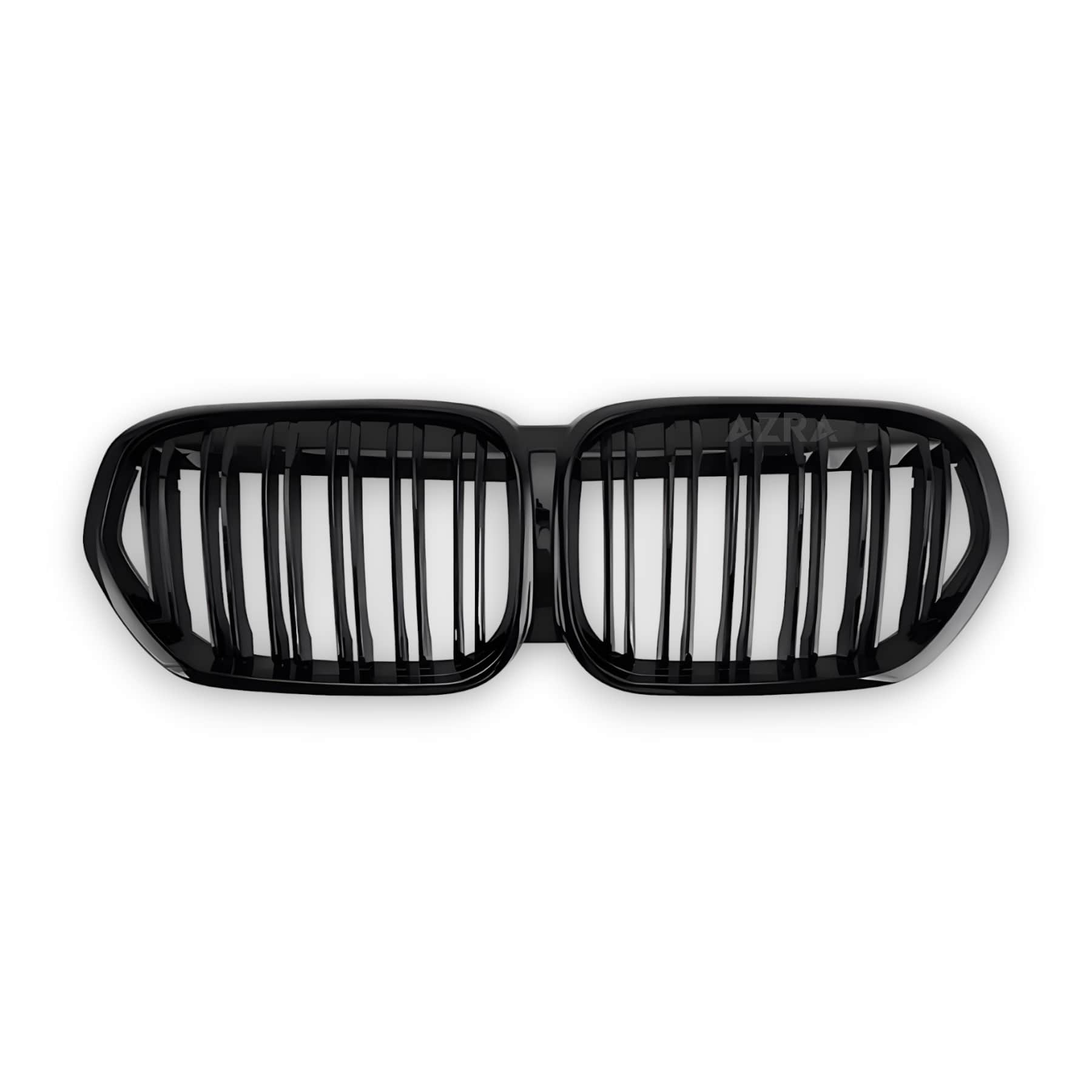 AZRA BMW X1 | F48 / F49 | Gloss Black Front Grille | 2020 - 2022 Dual Slat | Gloss Black