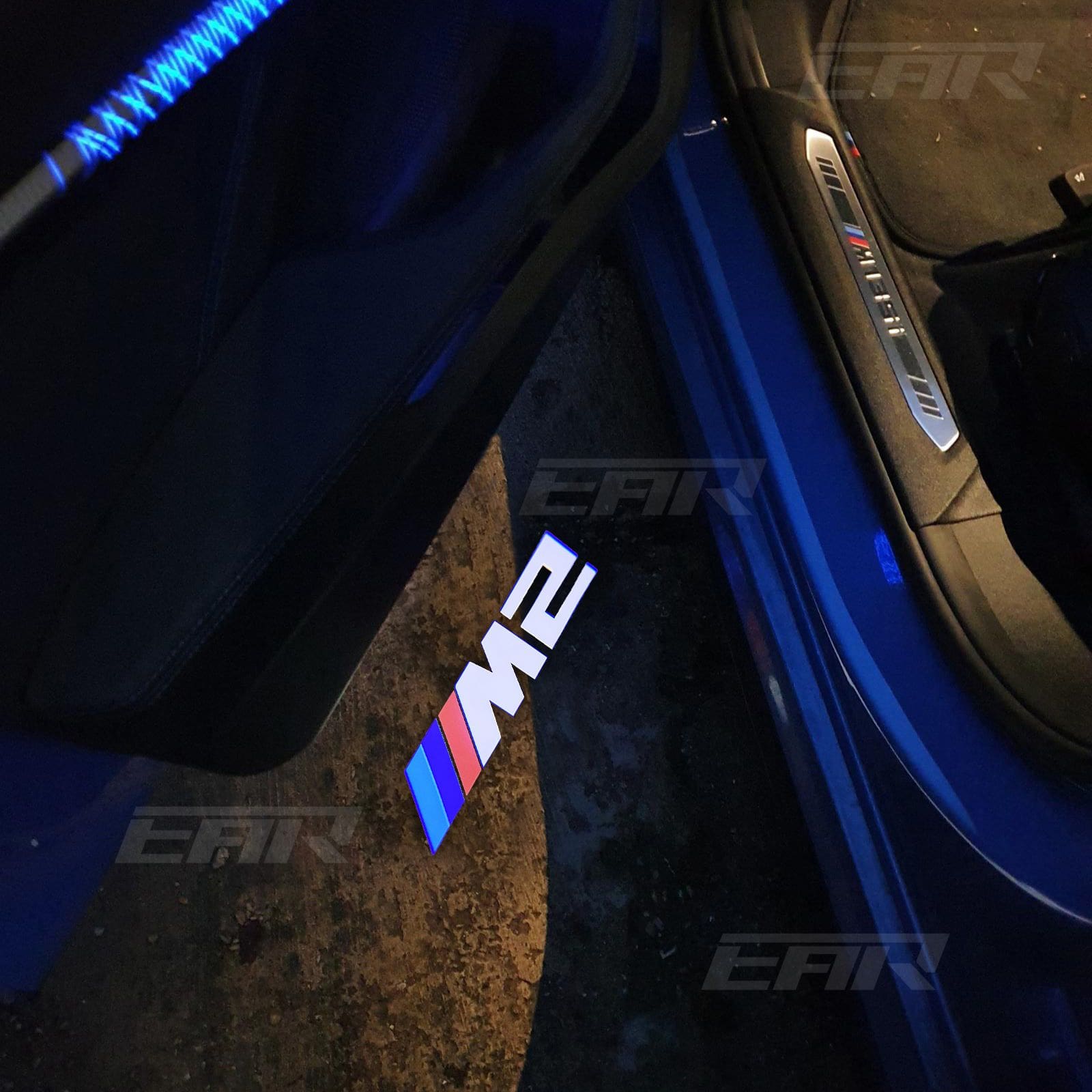BMW LED Car Door Welcome Logo Shadow Lights | E/F Chassis M2 Logo