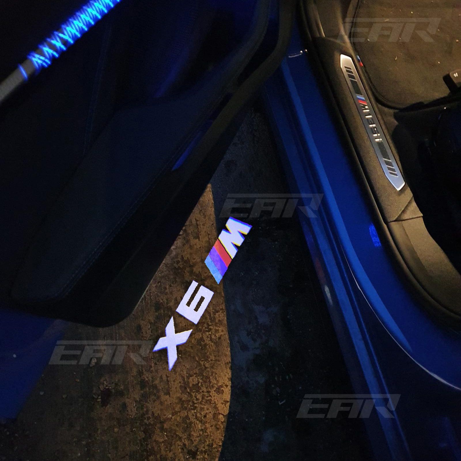 BMW LED Car Door Welcome Logo Shadow Lights | E/F Chassis X6M