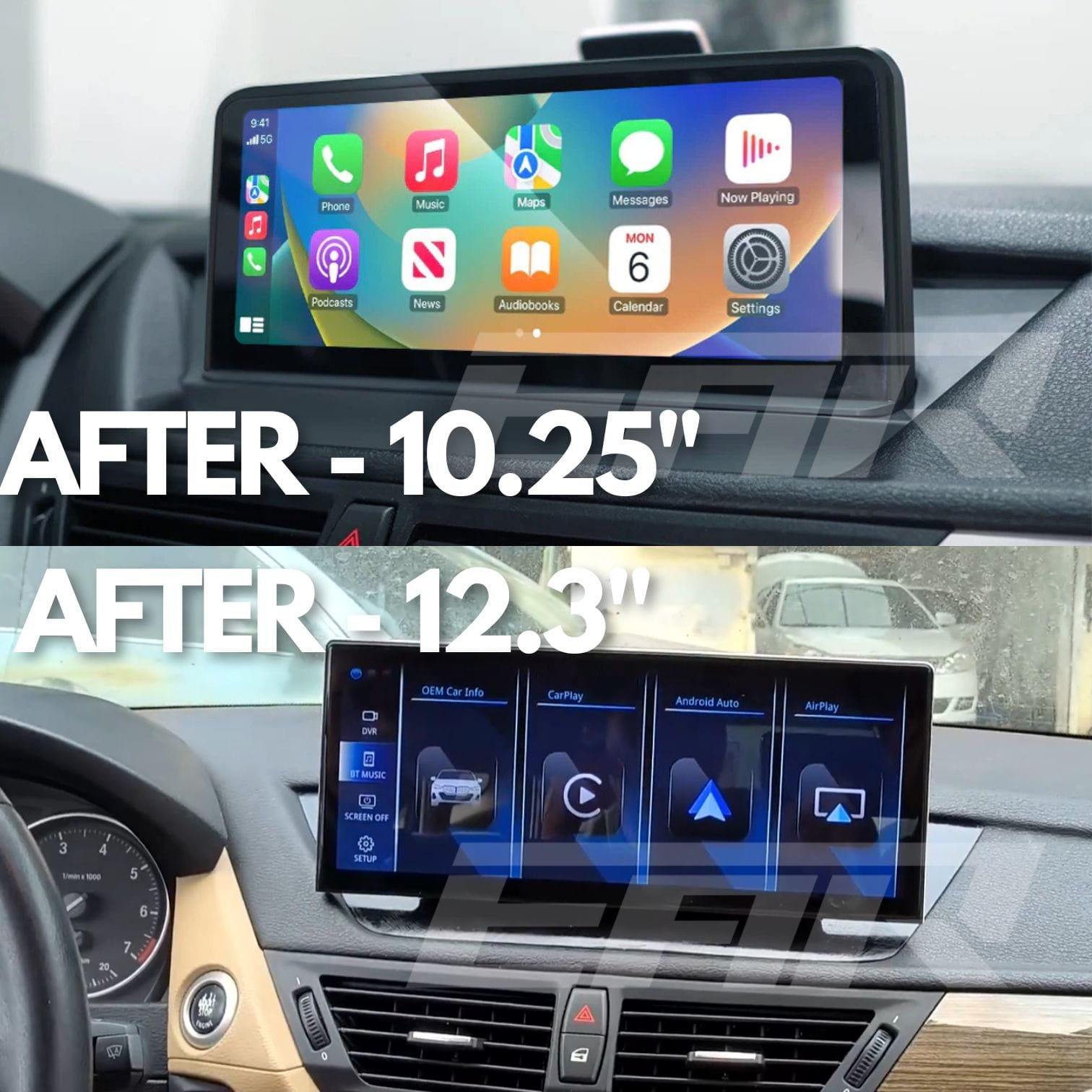 BMW X1 | E84 | 10.25"/12.3" Linux CarPlay/Android Touchscreen Display | 2009 - 2015