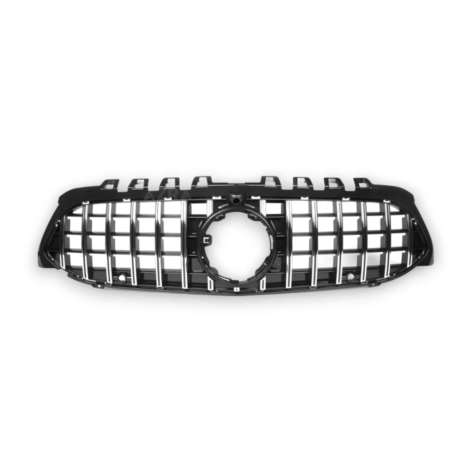 AZRA Mercedes-Benz A Class | W177 / V177 | AMG GT Panamericana Gloss Black / Chrome Front Grille | 2019 - 2023 Chrome