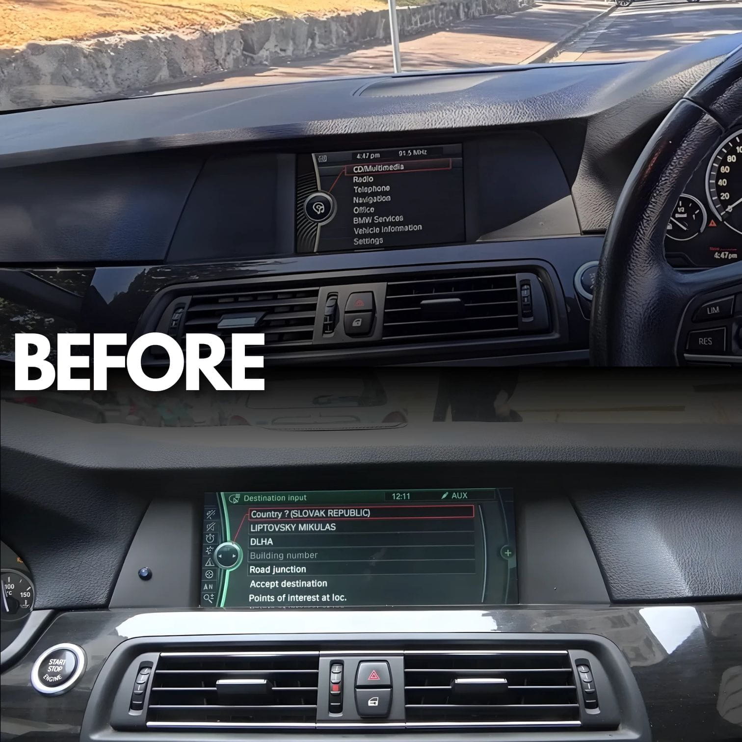 BMW 5 Series GT | F07 | 10.25"/12.3" Linux CarPlay/Android Touchscreen Display | 2010 - 2017