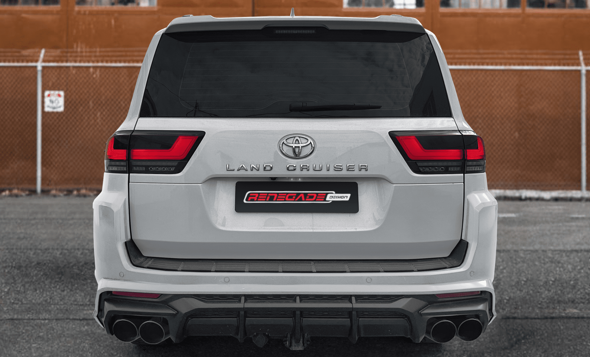 RNG Design Toyota Land Cruiser 300 | Rear Bumper