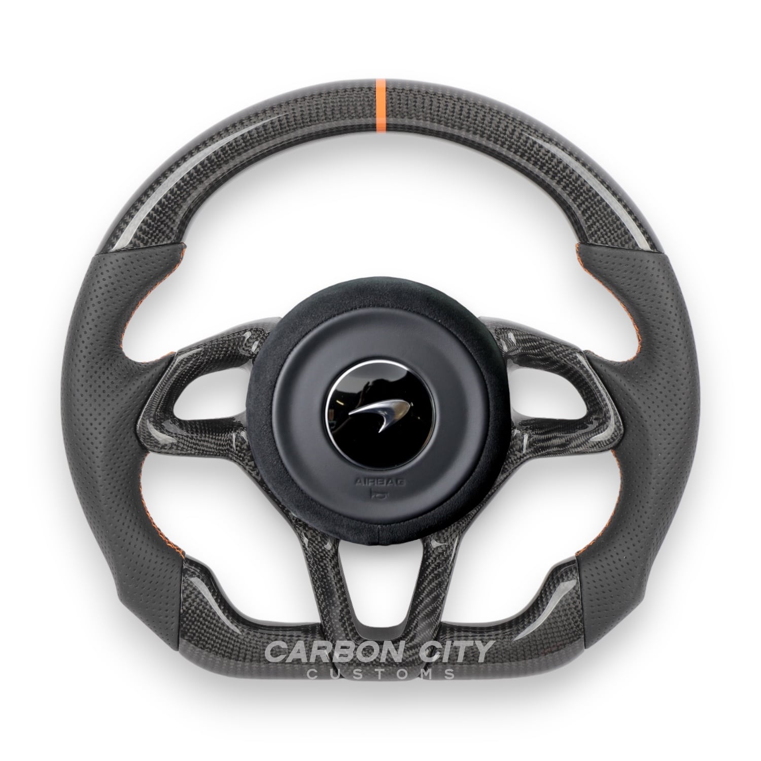 McLaren Customizable Steering Wheel