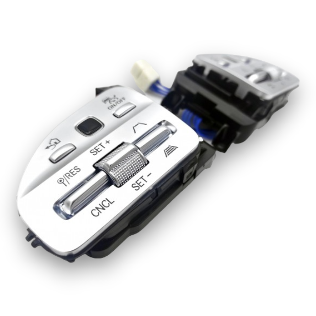 Mercedes Benz Genuine OEM Silver AMG Buttons | A Class | C Class | E Class | G Class | S Class | AMG GT | 2019+