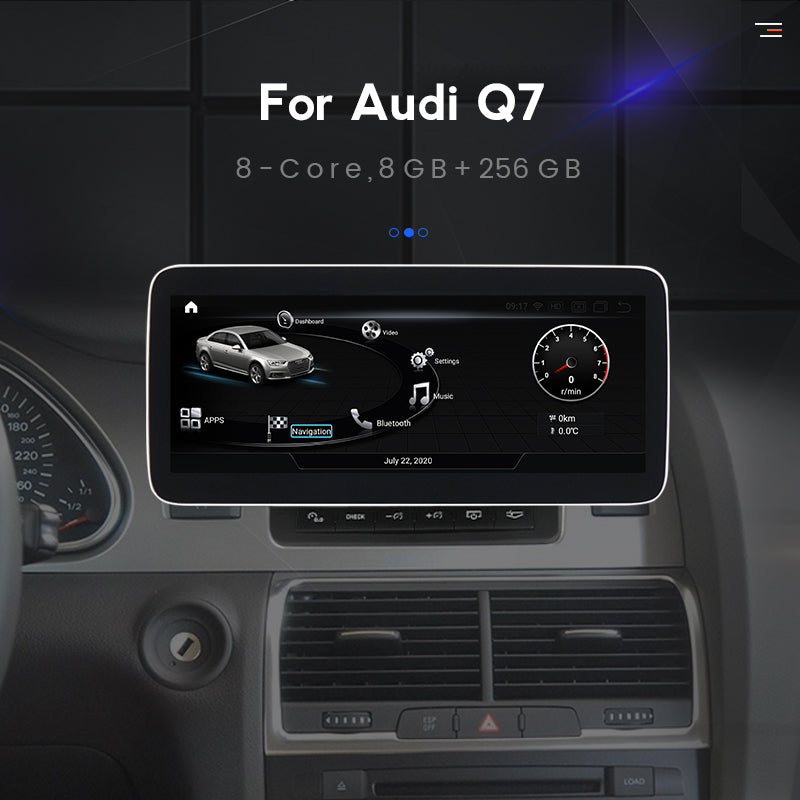 Audi Q7/SQ7 | 4L | Android 13.0 Multimedia 10.25"/12.5" Touchscreen Display + Built-In Wireless Carplay & Android Auto | 2005 - 2015