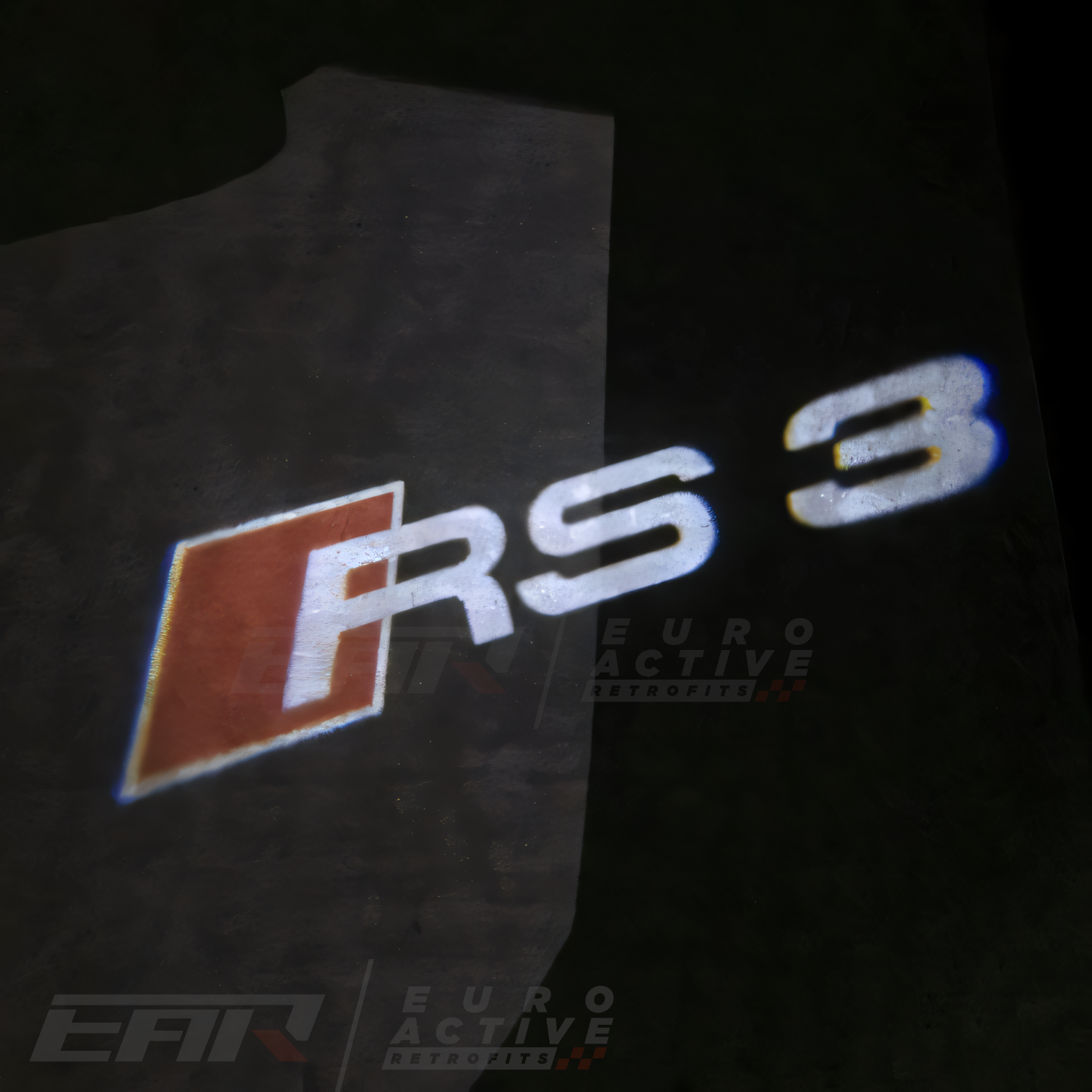 Audi LED Car Door Puddle Welcome Logo Shadow Lights