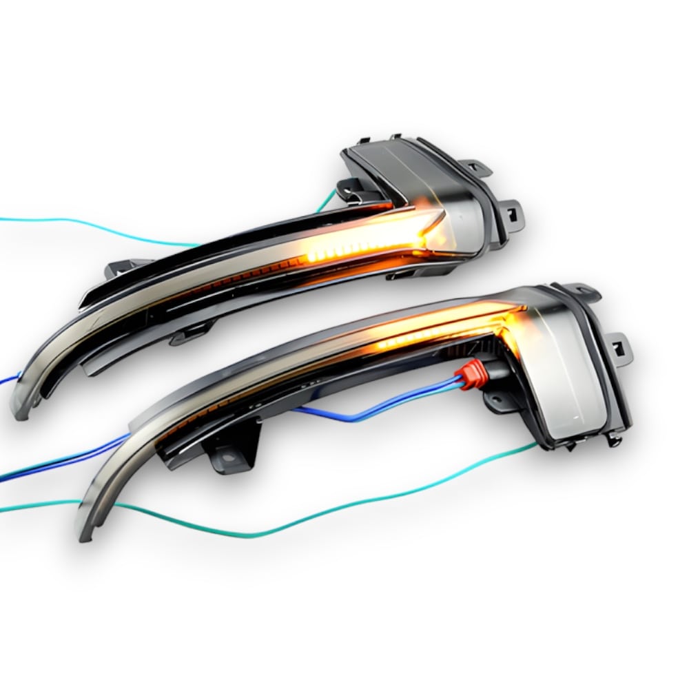 Audi A3/S3/RS3/A4/S4/RS5/A6/S6/RS6/A8/S8/Q3/SQ3 | B8/B8.5/8K/4F/C6/D3/8P Dynamic Sequential Smoked Mirror Indicator Blinker | 2008 - 2016
