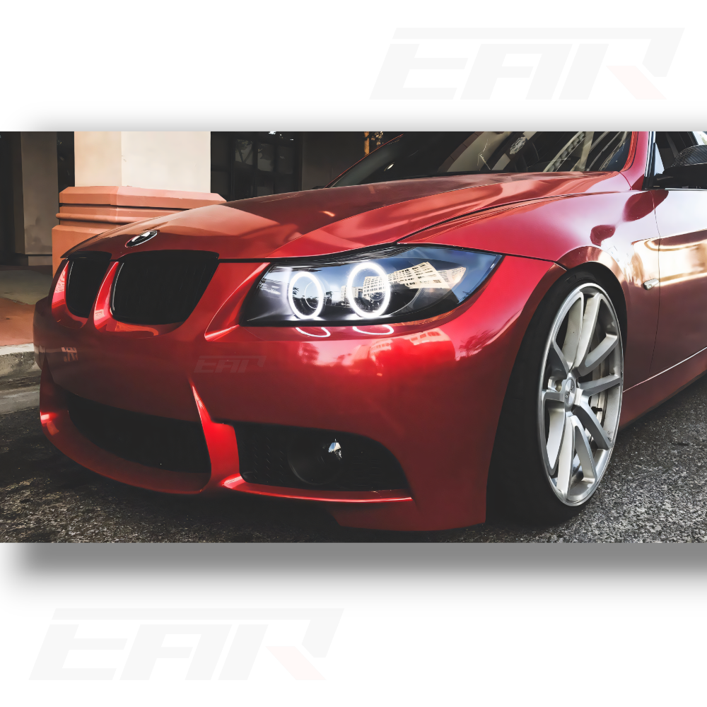 BMW 3 Series E90 Angel LED Headlights (2005 - 2012) (Plug & Play)