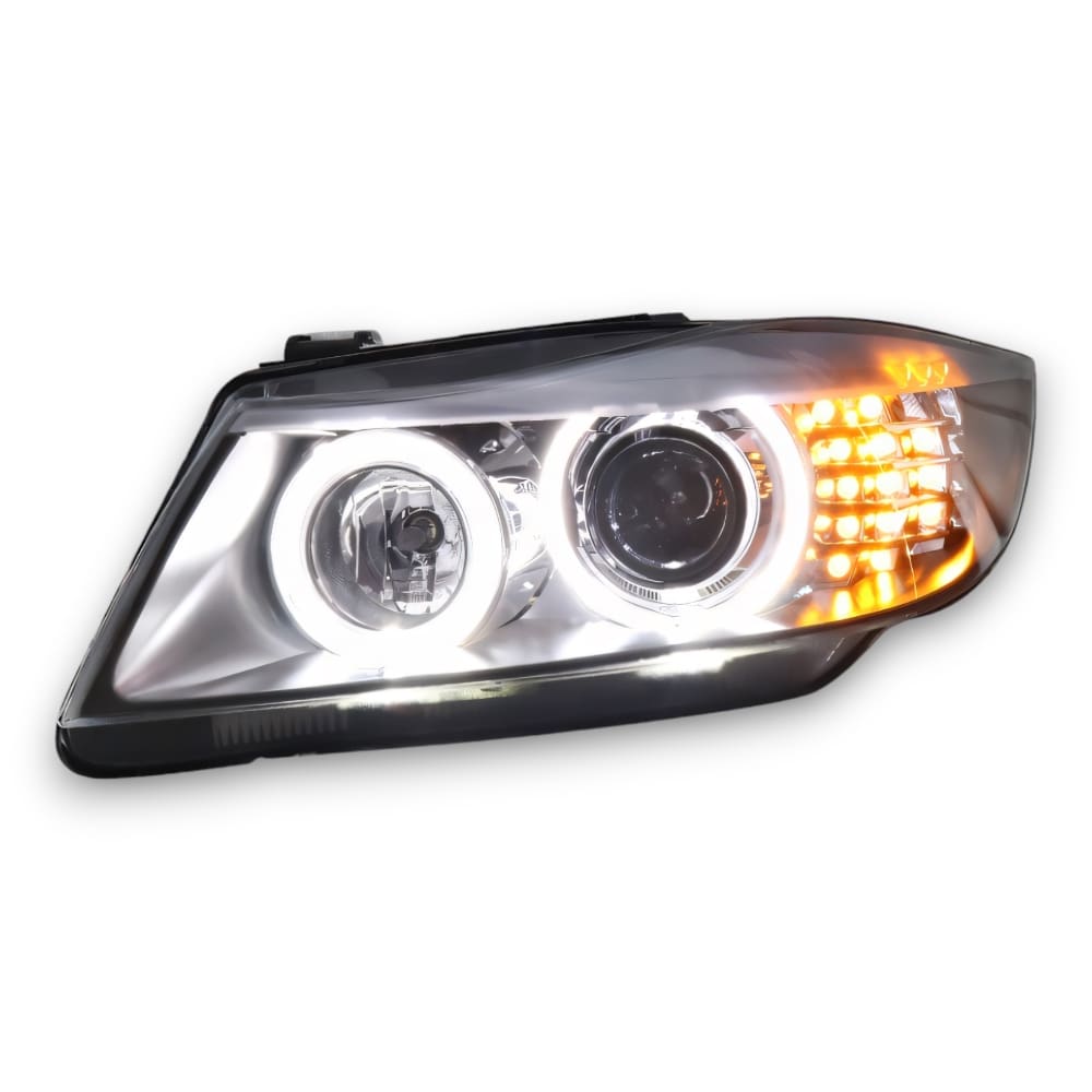 BMW 3 Series E90 Angel LED Headlights (2005 - 2012) (Plug & Play)