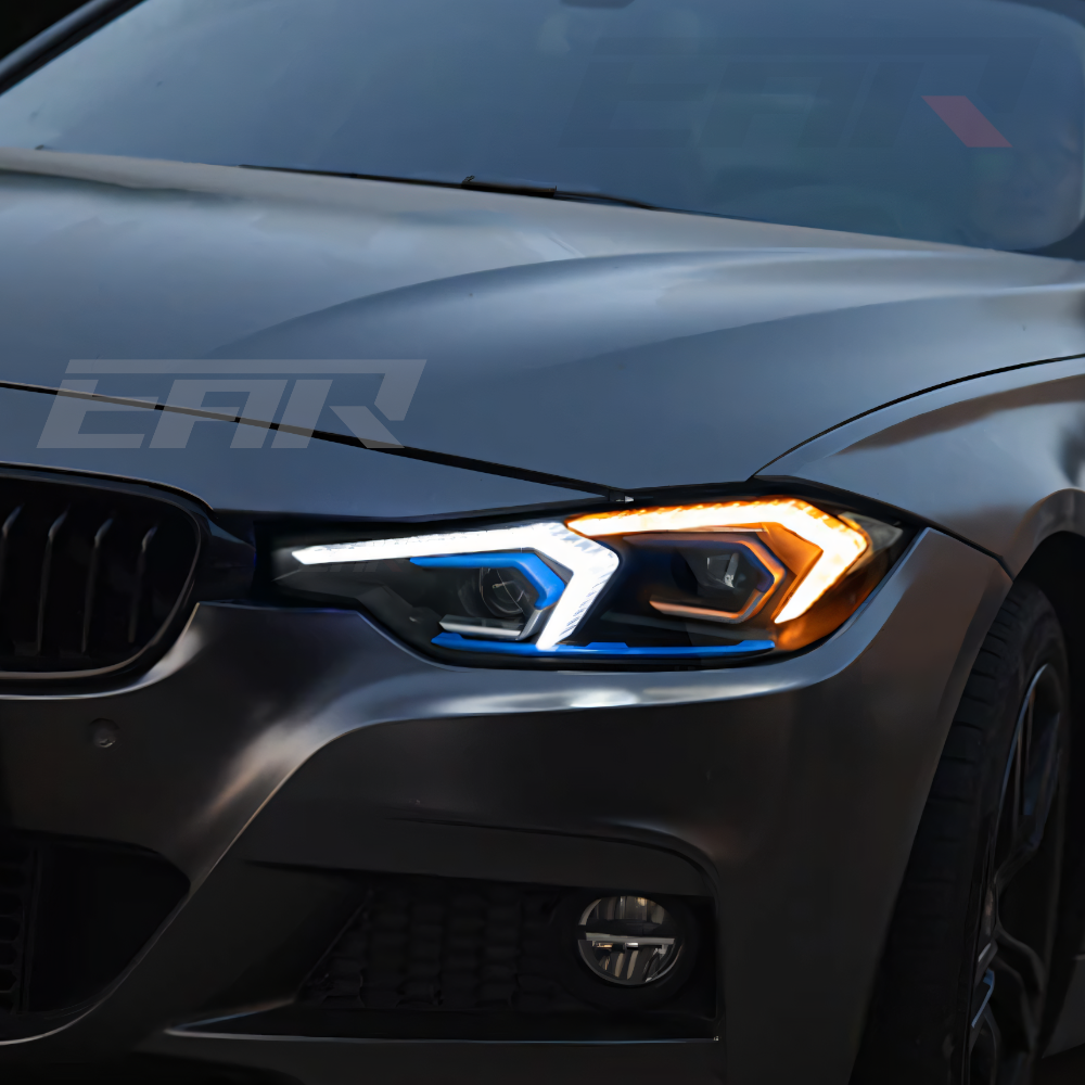 BMW 3 Series F30/F31/F35 G Style Sequential LED Headlights | 2011 - 2019 | Plug & Play