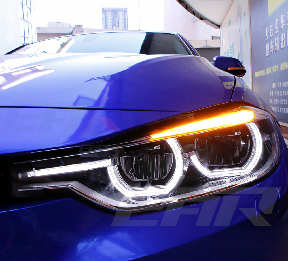 BMW 3 Series F30 LCI Style Angel LED Headlights (2011 - 2019) (Plug & Play)