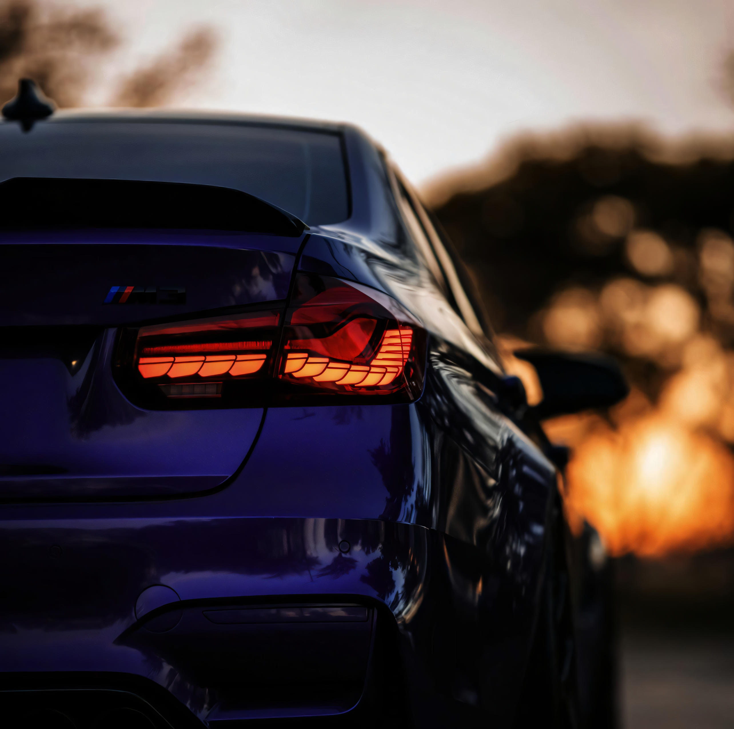 BMW 3 Series F30 & F80 GTS Style OLED Sequential Tail Lights