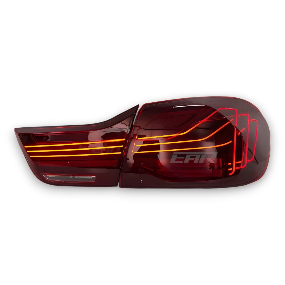 BMW 4 Series/M4 F32/F82 CSL OLED Sequential Tail Lights | 2013 - 2020 | Plug & Play Red CSL