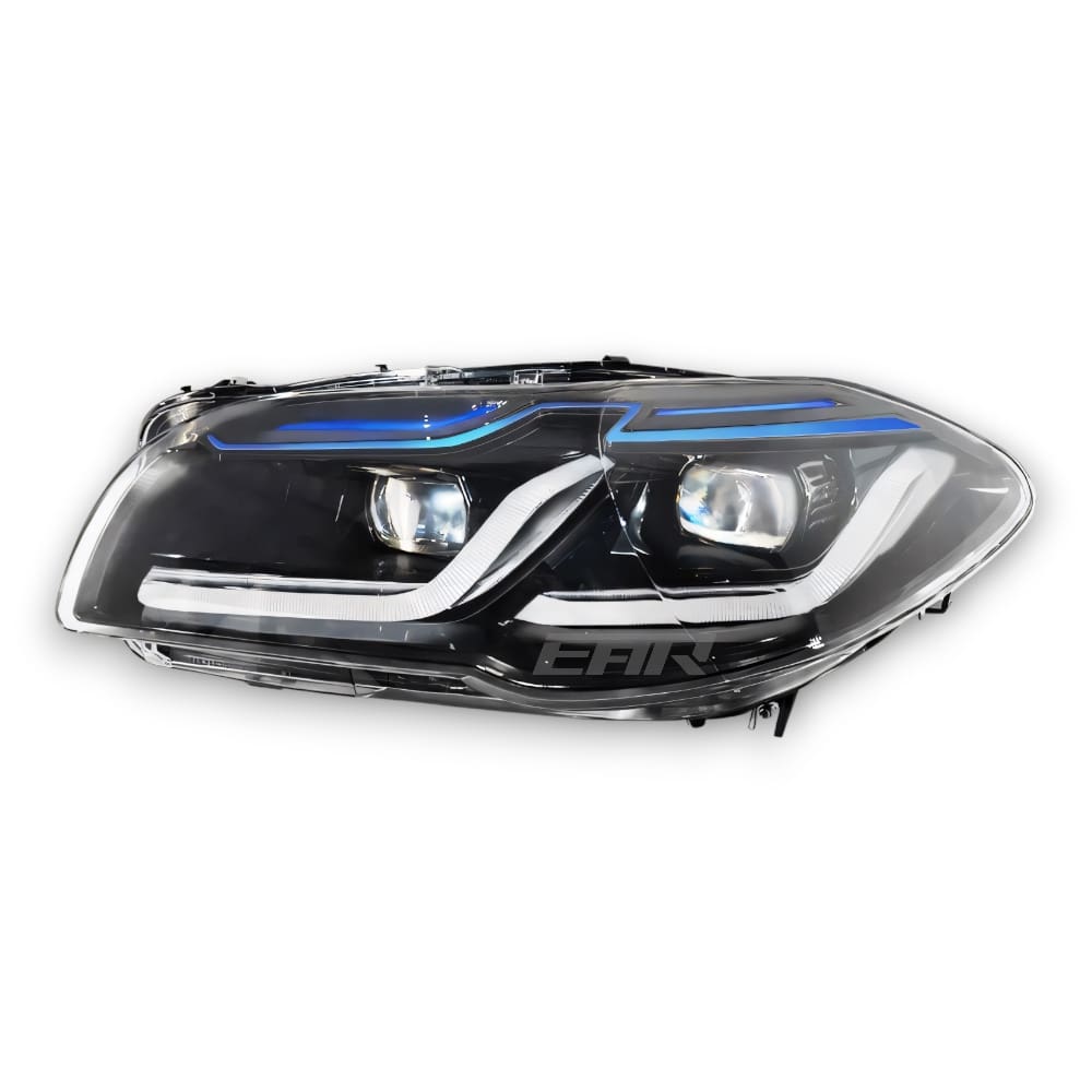 BMW 5 Series F10/F18 Xenon Angel LED G Chassis Style Headlights (2011 - 2017) (Plug & Play)