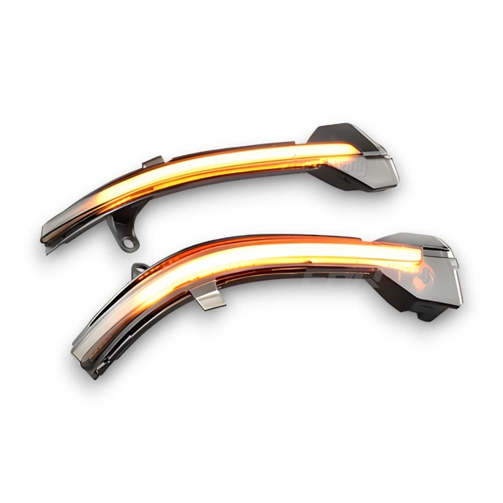 BMW 5, 6 & 7 Series (F01/F02/F06/F07/F10/F11/F12/F13) Dynamic Sequential Smoked Mirror Indicator Blinker | 2014 - 2017