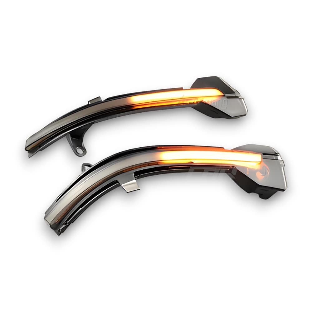 BMW 5, 6 & 7 Series (F01/F02/F06/F07/F10/F11/F12/F13) Dynamic Sequential Smoked Mirror Indicator Blinker | 2014 - 2017