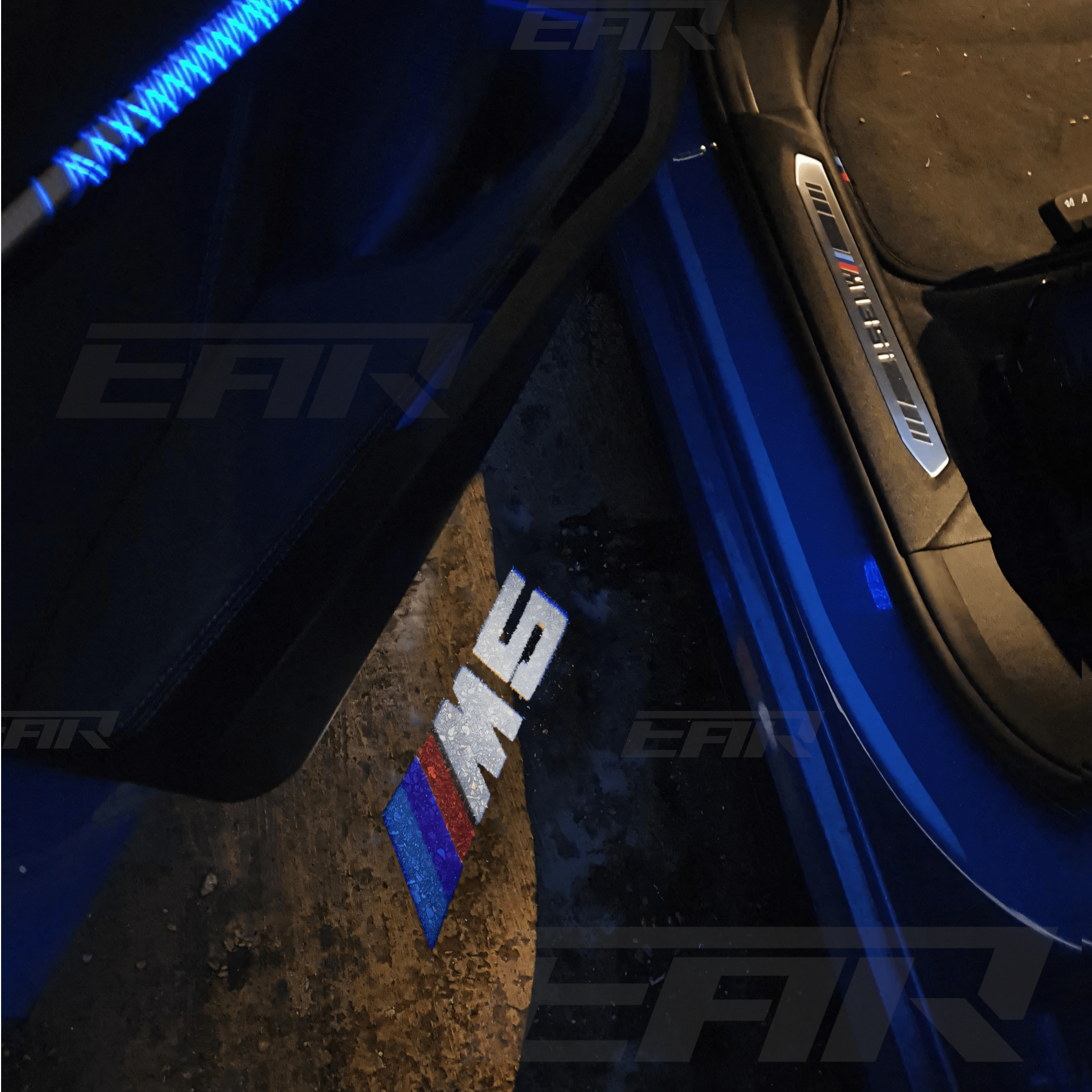 BMW LED Car Door Welcome Logo Shadow Lights | E/F Chassis M5 Logo