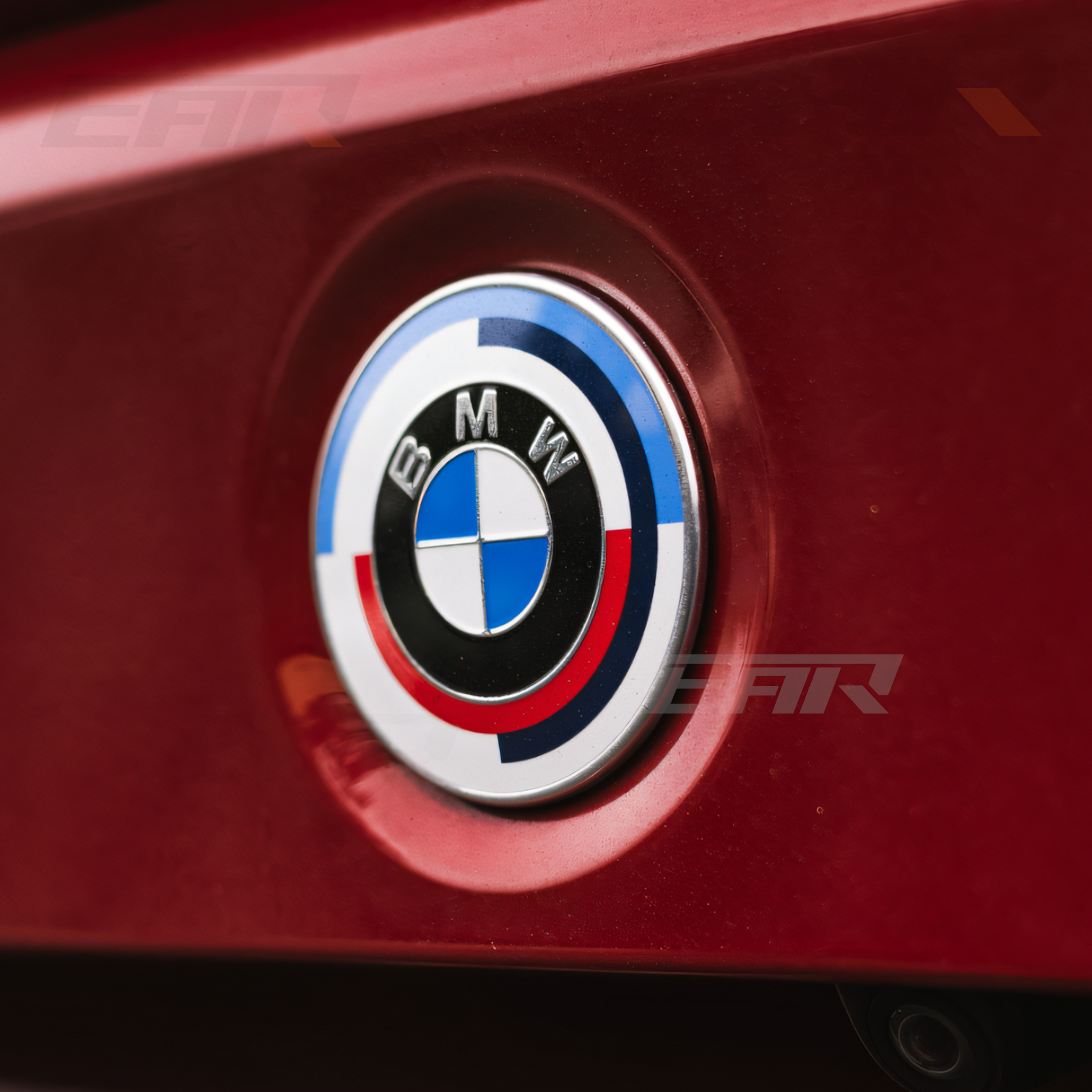 BMW M 50 Year Anniversary Emblem Badges Trunk Emblem (74mm)