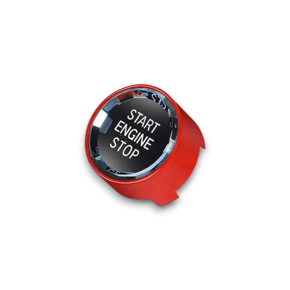 BMW Performance Crystal Engine Start / Stop Button Red