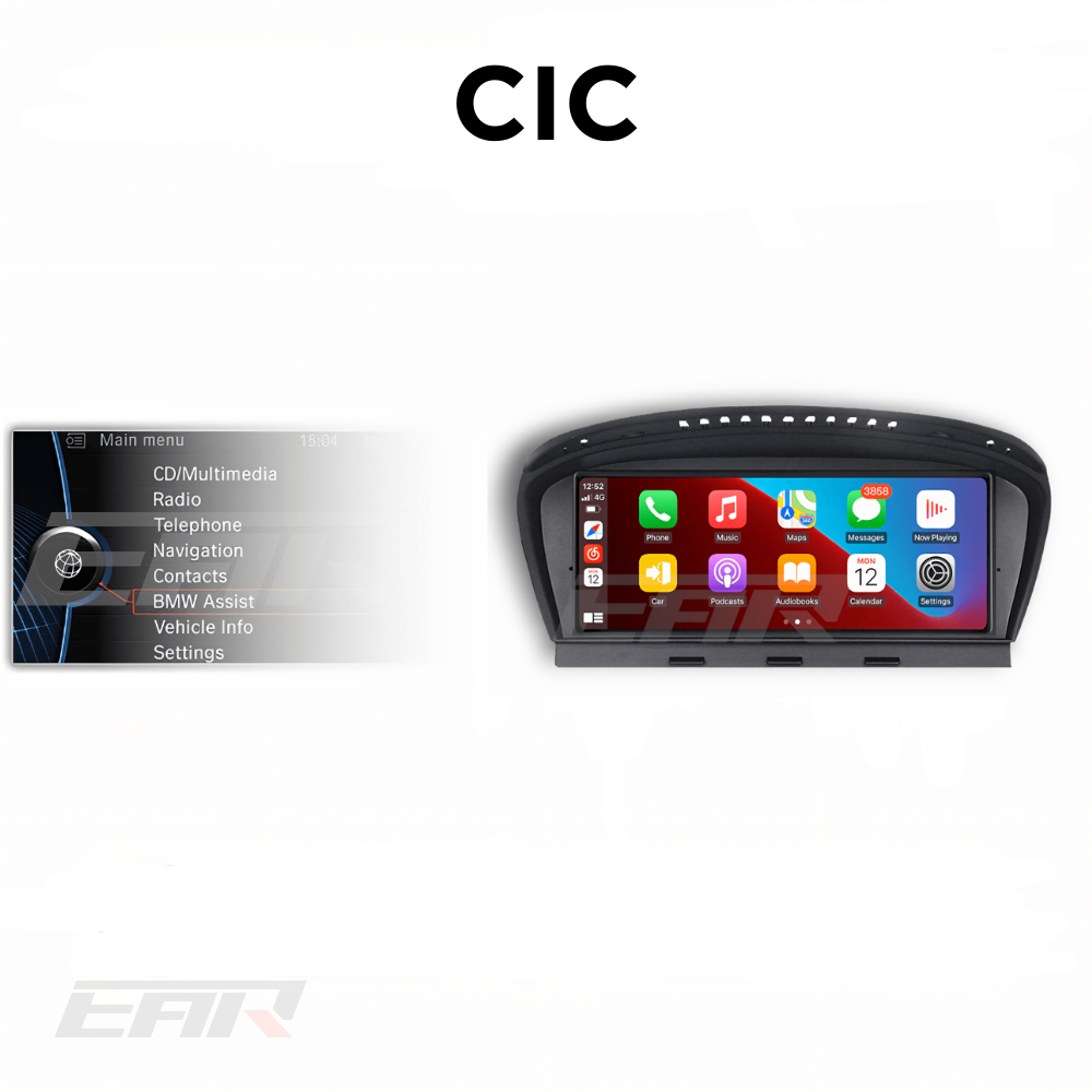 BMW iDrive 8 Android 13.0 3, 5 & 6 Series Multimedia 8.8" Touchscreen Display + Built-In Wireless Carplay & Android Auto | 2003 - 2012 | LHD/RHD CIC