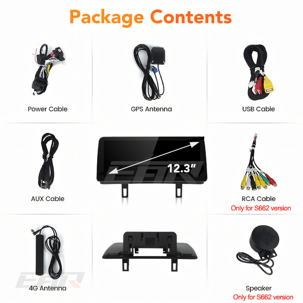 BMW iDrive 8 Android 13.0 1 Series (E81/E82/E87/E88) Multimedia 10.25"/12.3" Touchscreen Display + Built-In Wireless Carplay & Android Auto | 2004 - 2012 | LHD/RHD