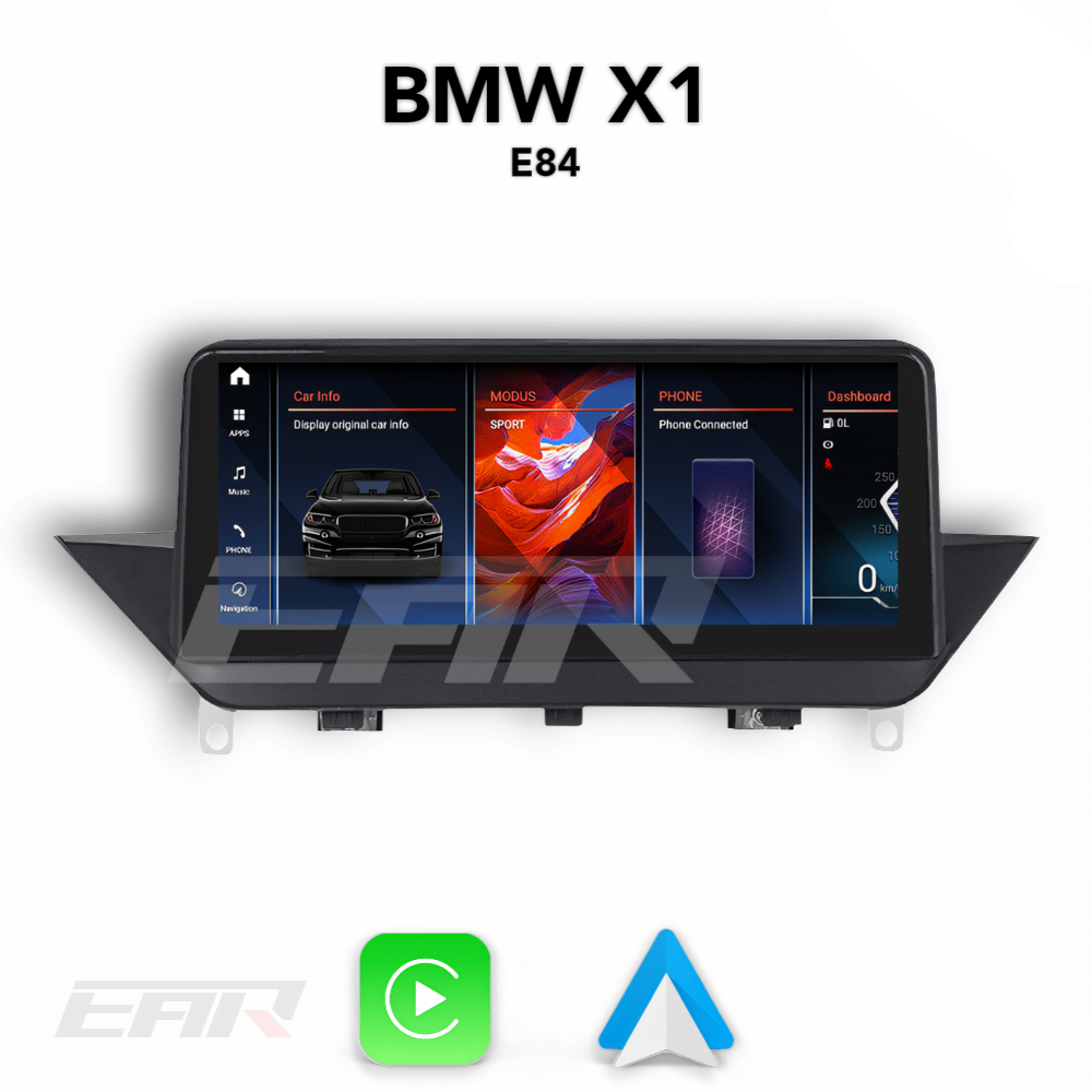 BMW iDrive 8 Android 13.0 X1 (E84) Multimedia 10.25" Touchscreen Display + Built-In Wireless Carplay & Android Auto | 2009 - 2015 | LHD/RHD