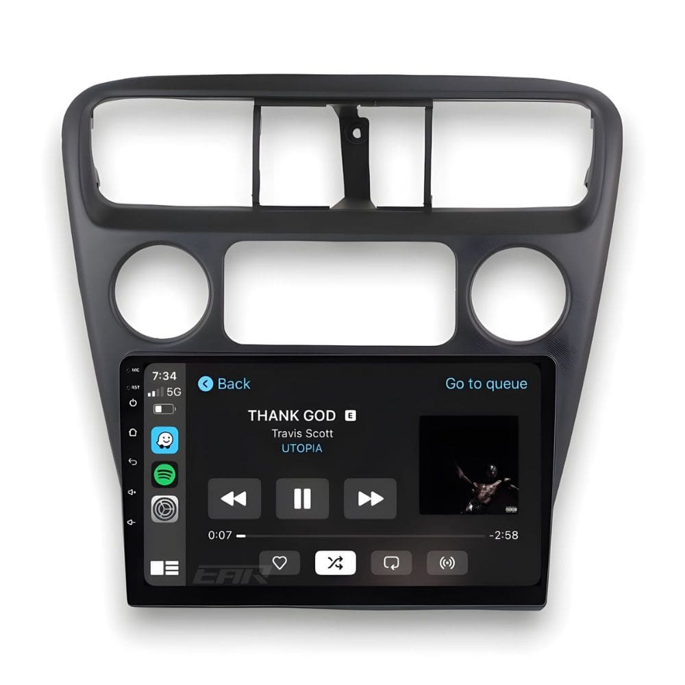 Honda Accord (1998 - 2002) Multimedia 9" Touchscreen Display + Built-In Wireless Carplay & Android Auto