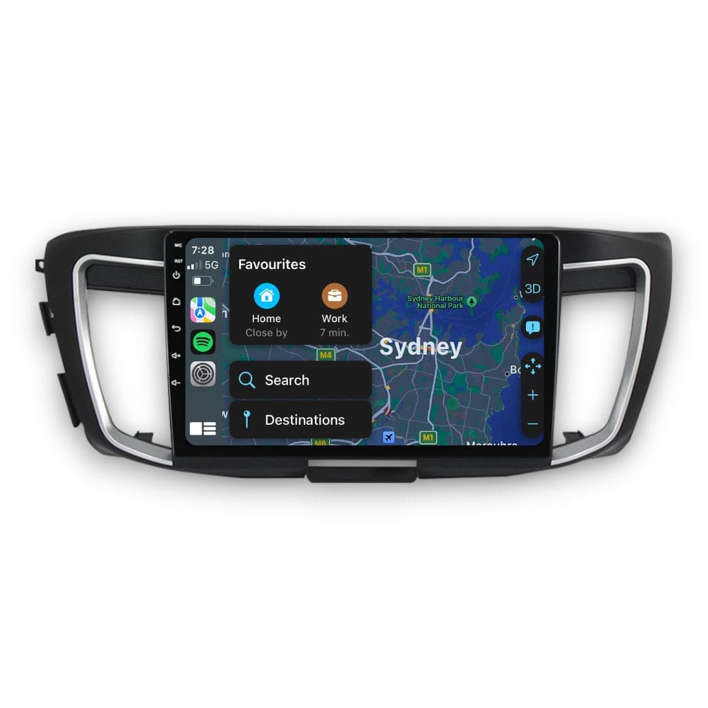 Honda Accord (2013 - 2019) Multimedia 9" Touchscreen Display + Built-In Wireless Carplay & Android Auto
