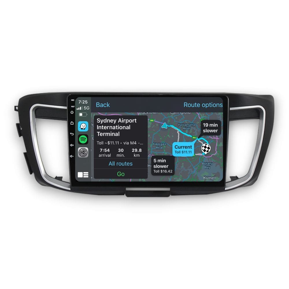 Honda Accord (2013 - 2019) Multimedia 9" Touchscreen Display + Built-In Wireless Carplay & Android Auto