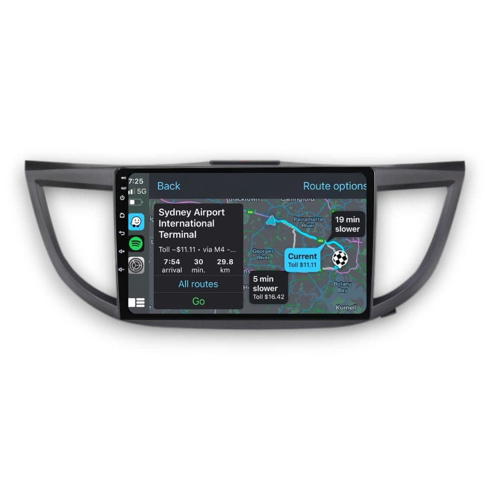 Honda CR-V (2012 - 2017) Multimedia 10" Touchscreen Display + Built-In Wireless Carplay & Android Auto