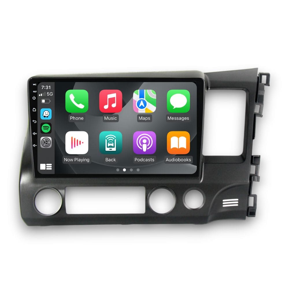Honda Civic Sedan (2006 - 2011) Multimedia 10" Touchscreen Display + Built-In Wireless Carplay & Android Auto