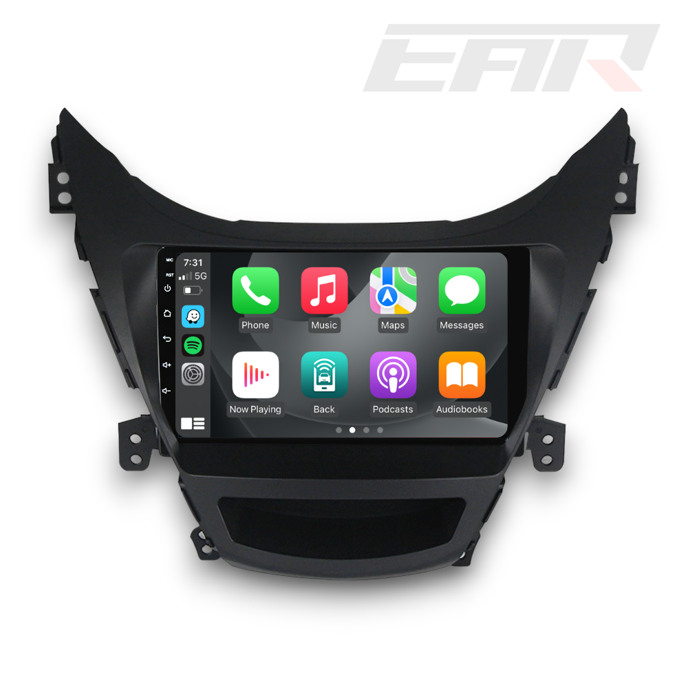 Hyundai Elantra/Avante (2011 - 2016) Multimedia 9" Touchscreen Display + Built-In Wireless Carplay & Android Auto