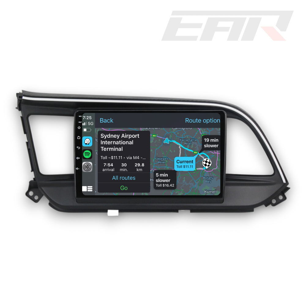 Hyundai Elantra/Avante (2016 - 2020) Multimedia 9" Touchscreen Display + Built-In Wireless Carplay & Android Auto