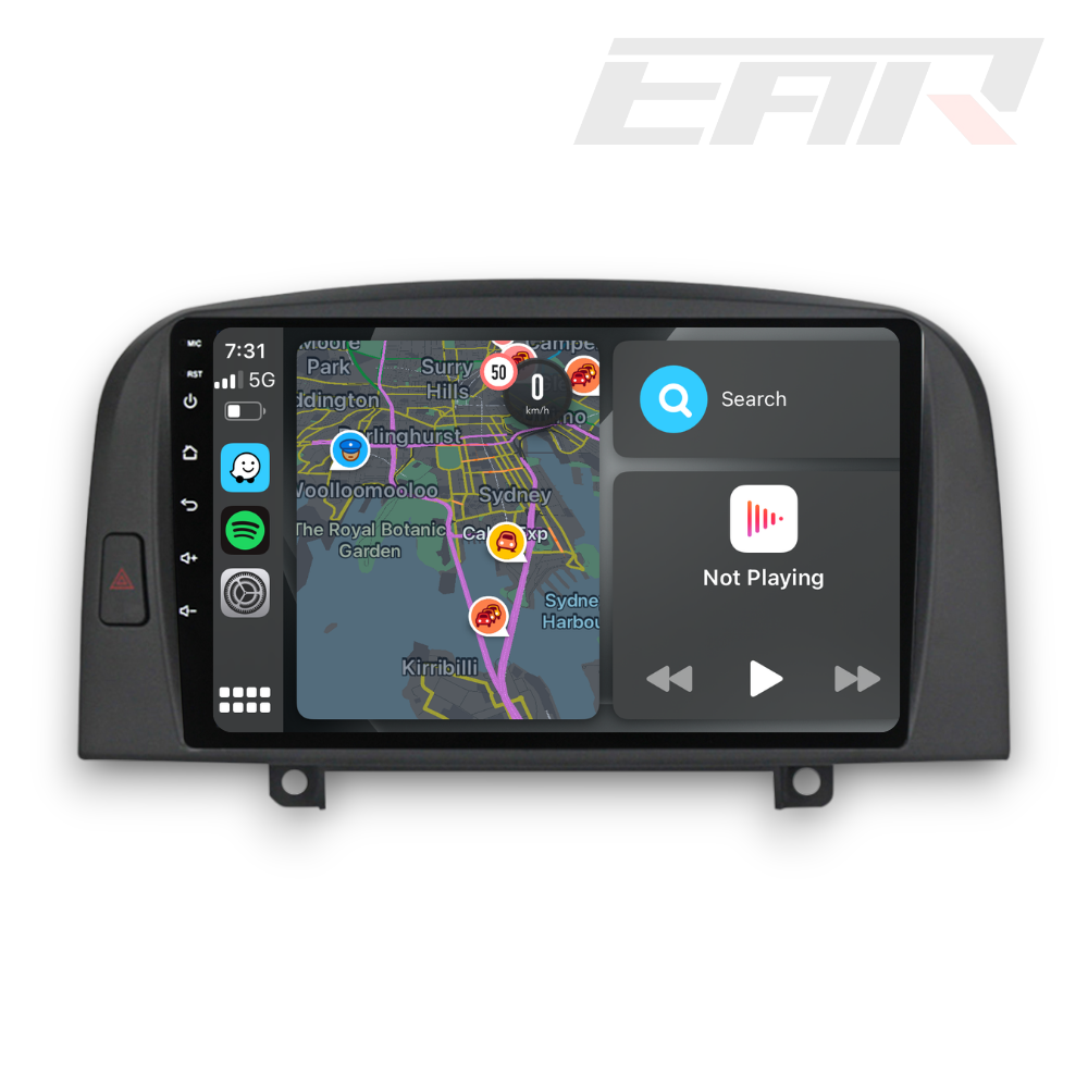 Hyundai Sonota (2004 - 2008) Multimedia 9" Touchscreen Display + Built-In Wireless Carplay & Android Auto