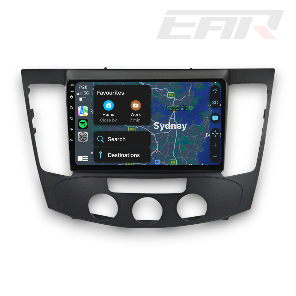 Hyundai Sonota (2008 - 2010) Multimedia 9" Touchscreen Display + Built-In Wireless Carplay & Android Auto